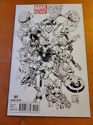 MARVEL NOW! POINT ONE #1 | Joe Quesada 1:150 Sketch Variant | RARE | 2012  • $80