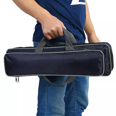 2-Layer Fishing Rod Case Bag Holder Travel Tackle Tool Storage FT • $24.23