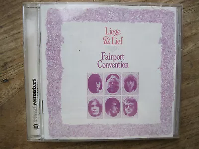 FAIRPORT CONVENTION - Liege & Lief - Remastered + Extras - Very Good Used CD • £4