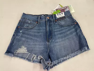 NWT Rewash Vintage Super High Rise Destroyed Reunion MOM Shorts Size 7 NEW • $17.99