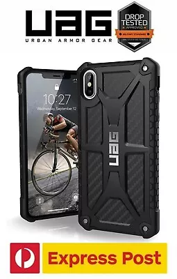IPhone XS Max UAG Monarch Shockproof Rugged Slim Protection Military Spec Case  • $53.75