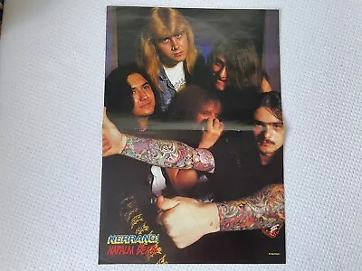 Napalm Death - Vintage Poster A3 1990 Death Metal Grindcore • £5