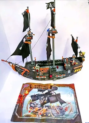 1017 Pirates Of The Caribbean Black Pearl Ship Mega Bloks Age 8yr+  • £70