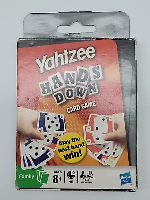 YAHTZEE Hands Down Card Game By Hasbro May The Best Hand Win! Cards Sealed. • $9.99