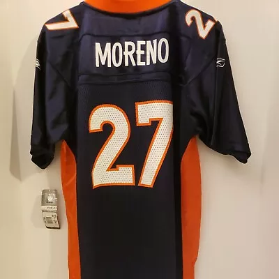 Knowshon Moreno Denver Broncos NFL AUTHENTIC REEBOK JERSEY YOUTH LARGE  • $19.99