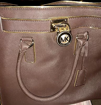 Michael Kors Large Hamilton North South Satchel. Lightly Used • $150