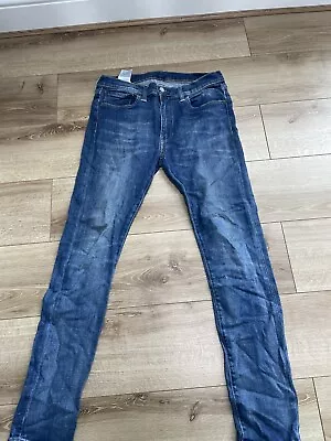 £15 • Buy Mens Levi 519 Skinny Jeans Waist 33 Leg 32