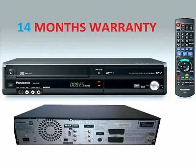 £299.89 • Buy Panasonic MultiRegion DMR-EZ48V DVD/VCR Recorder PVR HDMI VHS Combi FREE HDMI