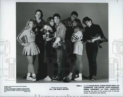 1983 Press Photo Tom Cruise Craig T. Nelson Lea Thompson  All The Right Moves  • $15.99