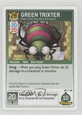 2007 MapleStory Trading Card Game Green Trixter #11 0b5 • $5.99