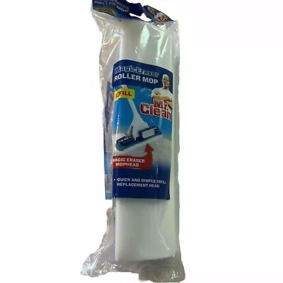 Mr. Clean Magic Cleaning Eraser Blue And White Roller Mop Refill • $11.99