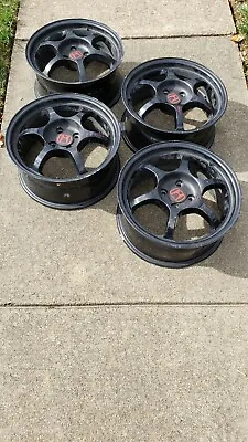 Jdm 5zigen Black Racing Pro N1 Wheels 16x7  4x100 Offset 44 Rare Discontinued  • $799.99