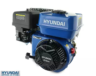 Hyundai Engine Petrol 212cc 7hp 3/4  Recoil-Start Low Emissions Low Noise • £149.99