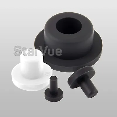 Hole Plug End Cap Round Silicone Rubber Blanking Seal Bung 3-30mm • £2.39