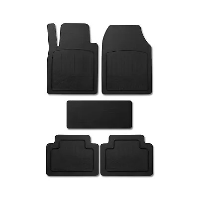 $39.90 • Buy Car Floor Mats For Volkswagen All Weather Custom Black Trimmable Fits 5 Pcs.