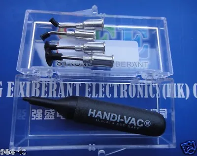 2*IC SMD Easy Picker HANDI-VAC U.S.A.ESD SAFF Suction Headers Vacuum Sucking Pen • $5.68