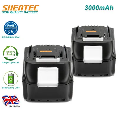 2X 18V 3.0AH Li-ion Battery For Makita BL1815 BL1850 BL1860 BL1830 BL1840 BL1845 • £22.91