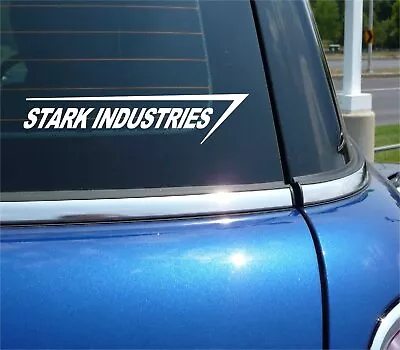 Stark Industries Sticker Decal Funny Marvel Iron Man Avengers Car Truck Window • $3.57
