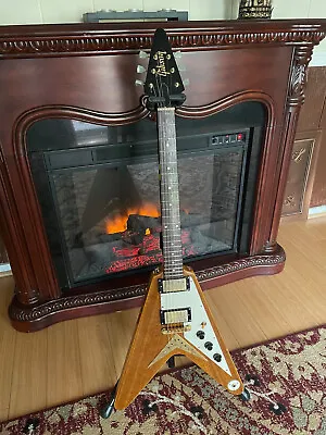 2021 Epiphone '58 Korina Flying V • $1200