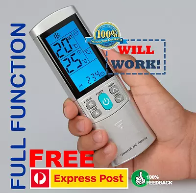 $32 • Buy Best Acson Air Con Conditioner Replacement Remote BIG Screen. Works ALL Models