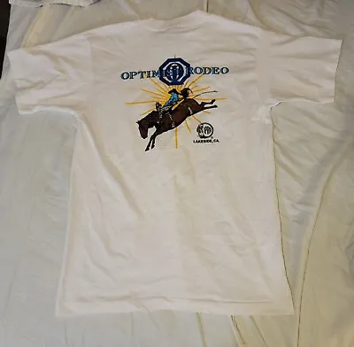 Vintage San Diego Optimist Rodeo IPRA Graphic Tee Shirt Bull Riding • $30