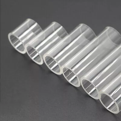 Clear Acrylic Tube Round 200/300/400mm Lengths 5-50mm Outside Diameter Accessory • $19.28