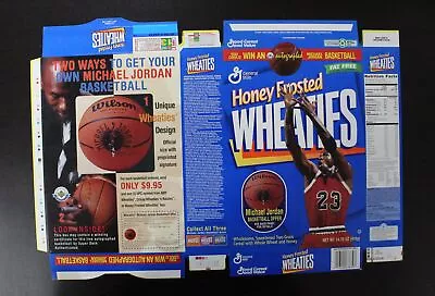 1997 Honey Frosted Wheaties Cereal Michael Jordan Unfolded Box • $15