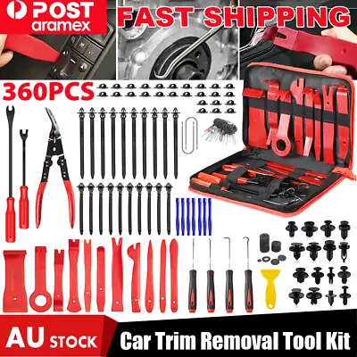 360PC Car Trim Removal Tool Auto Hand Tools Pry Bar Dash Panel Kit Door Interior • $13.55