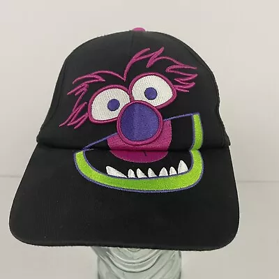 Disney The Muppets Animal Snapback Graphic Hat Cap Adjustable Neon Pink Black TV • $20