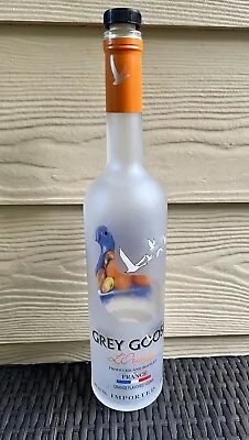 $19.95 • Buy Grey Goose Orange Vodka Bottle Empty With Cork 750 ML Clean