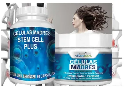 $22 • Buy Cream & Capasules Stem Celulas Madres Knee Rejuvenecer La Cara Cabello Piel