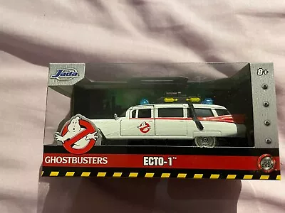 Ghostbusters Cadillac ECTO 1 Diecast 6in Model Car 1/32 Scale In SEALED BOX • £44.95