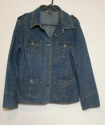 Miller's Denim Jacket Blue Size  12 • $14.99