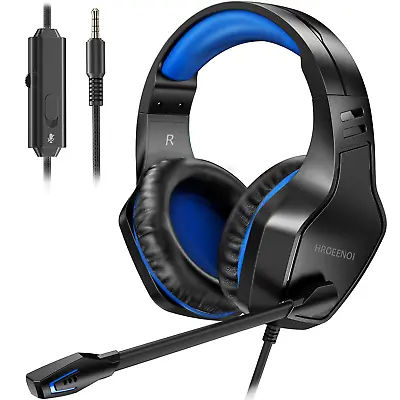 Wired Stereo Gaming Headset PS4 PS5 Xbox One Nintendo PC Laptop With Mic US • $16.97