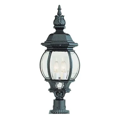 £143.25 • Buy Trans Globe Rochefort 28  Post Top Lamp In Black - 4062 BK