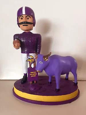 Paul Bunyan & Babe Bobblehead In Minn. Vikings Uniform NFL Lic. (Ltd. Ed. 432) • $35.95