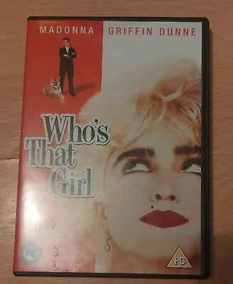 Who's That Girl Madonna DVD 1987 - FREE P&P  • £9.99