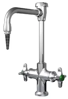 VWR Deck-Mounted Gooseneck Mixing Faucet W/Vacuum Breaker WaterSaver Faucet NEW • $169.99