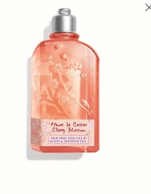 L'Occitane Cherry Blossom Perfume Bath And Shower Gel Wash 250ml 8.4oz Womens • $22.99