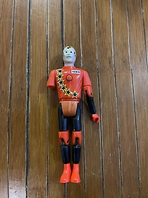 CRASH TEST DUMMIES TYCO Slick Pro-Tek Suit 5  Figure 1992 Missing Arm • £10