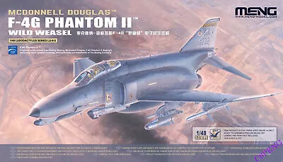 MENG LS-015 1/48 McDonnell Douglas F-4G Phantom II Wild Weasel Plastic Model Kit • $109.99