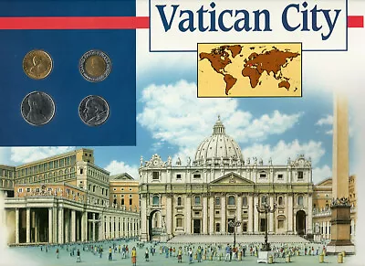 Coins Of The World Vatican 200500 Lire 1990 100 Lire 1988 50 Lire 1985 BU • $16.04