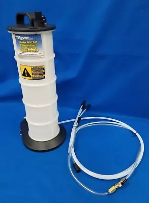 Mityvac 07300 Fluid Evacuator/Brake Bleeder Pneumatic 2.3 Gal. Capacity • $130