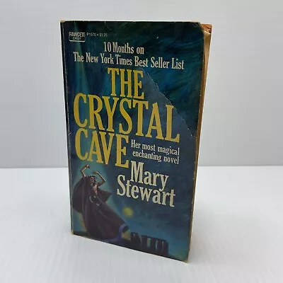 1971 The Crystal Cave By Mary Stewart Paperback • $2.39