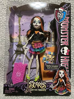 Monster High Skelita Calaveras Scaris City Of Frights Doll -  New In Box • $95