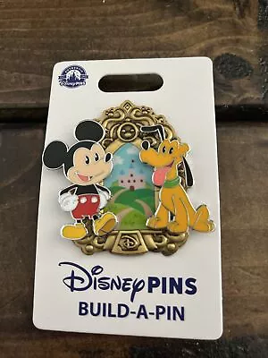 New Disney Build A Pin Castle Starter Set Mickey Pluto  • $19.99