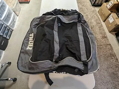 Thule Sweden Quest Black Duffle Gear Bag 40 X 32 Roof Top W/ Soft Car Carrier • $34.99