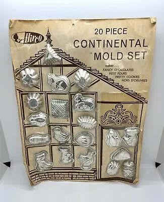 NOS Vintage Original 20 Piece Continental Mold Set By Hirco West Germany • $19.99