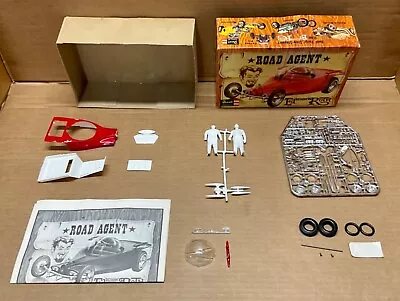 Vintage Revell H1274 Ed Roth Road Agent Show Rod 1:25 Model Kit! Open/parts! • $13.50