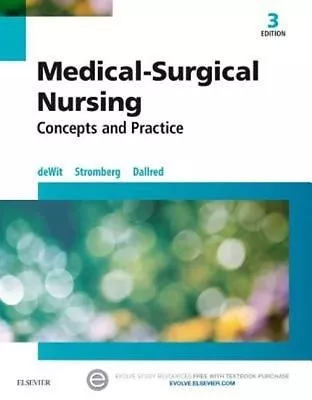 Medical-Surgical Nursing: Concepts & Practice - 9780323243780 Paperback PHN • £5.96